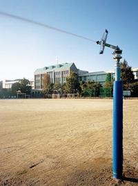 ヴィアトール学園　グランド散水栓