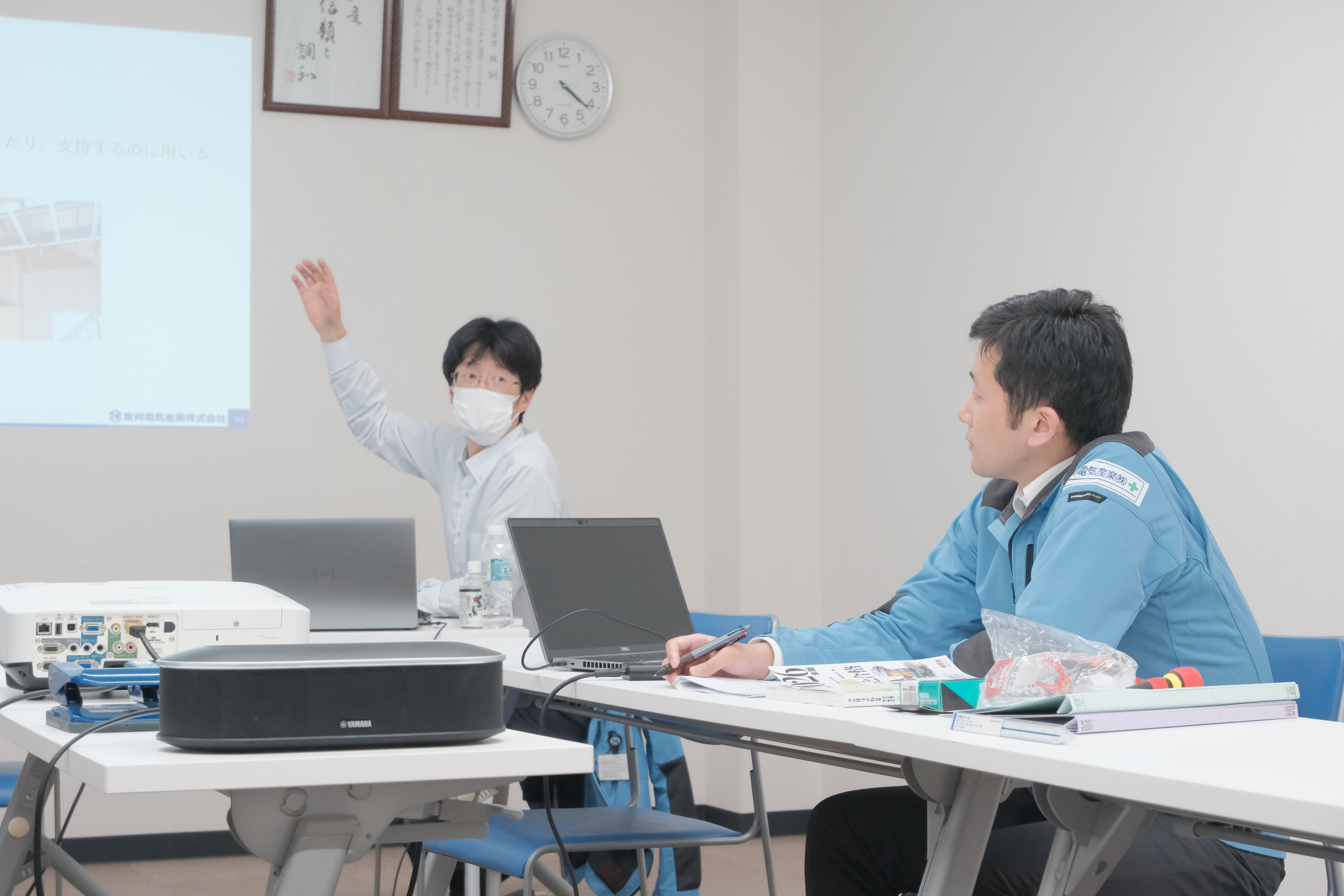 研修の様子 座学